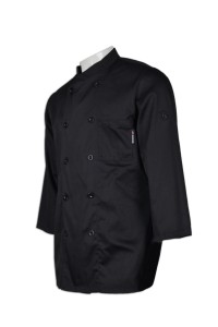 KI072 design tailor made uniform catering team group uniform hk company supplier hong kong  pro chef clothing  hotel chef coat